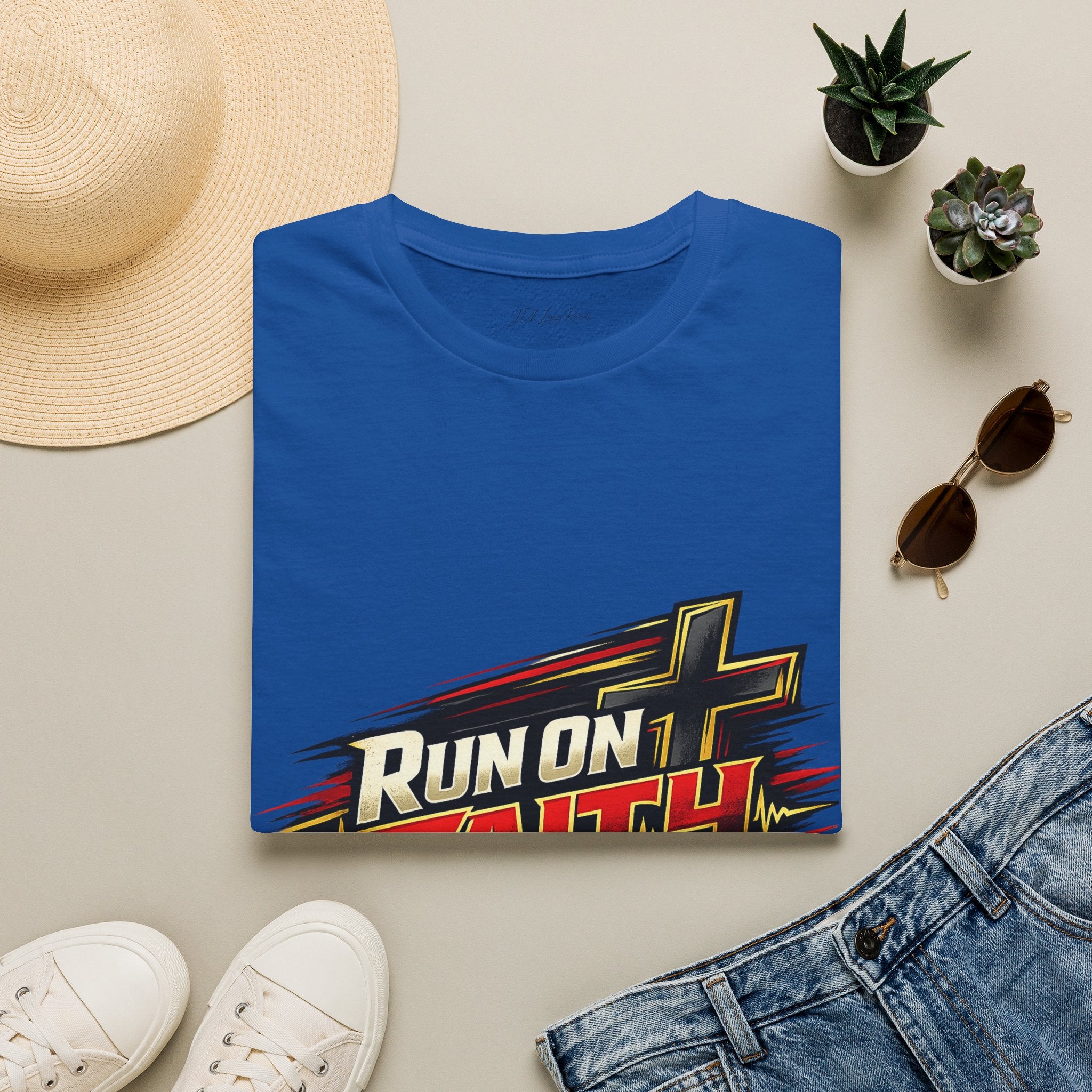 Run on Faith Softstyle T-Shirt