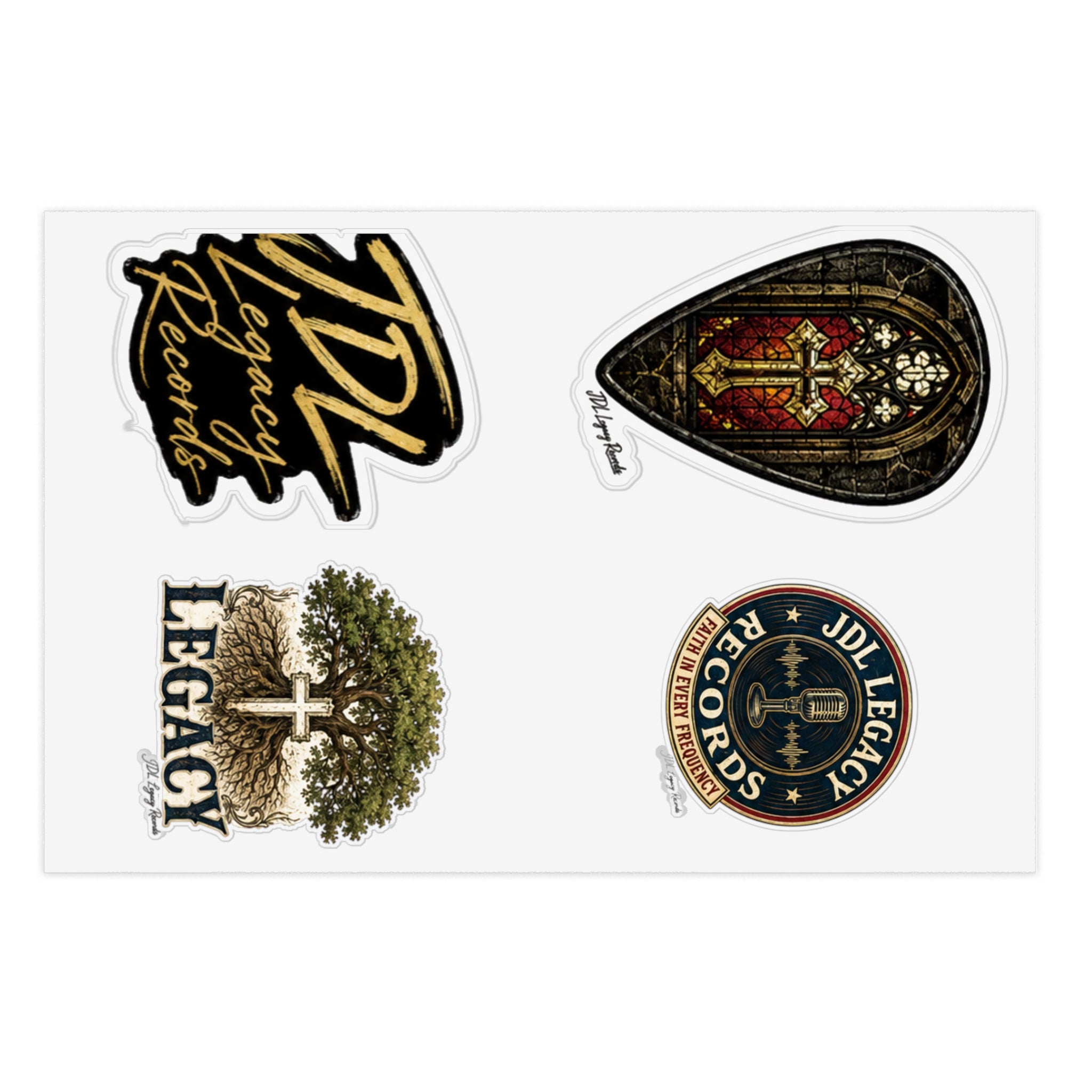 JDL Legacy Records Collector Sticker Pack