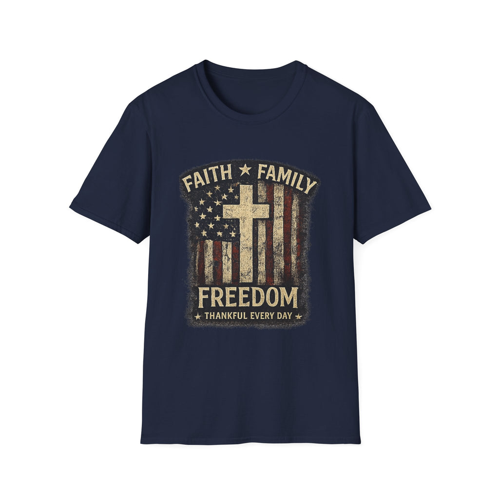 Faith Family Freedom T-Shirt