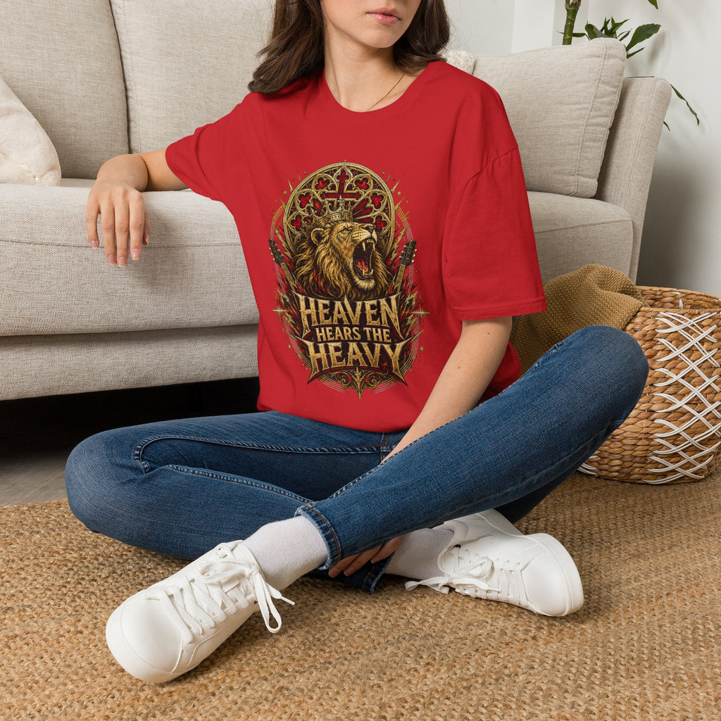 Heaven Hears the Heavy Jersey T-Shirt