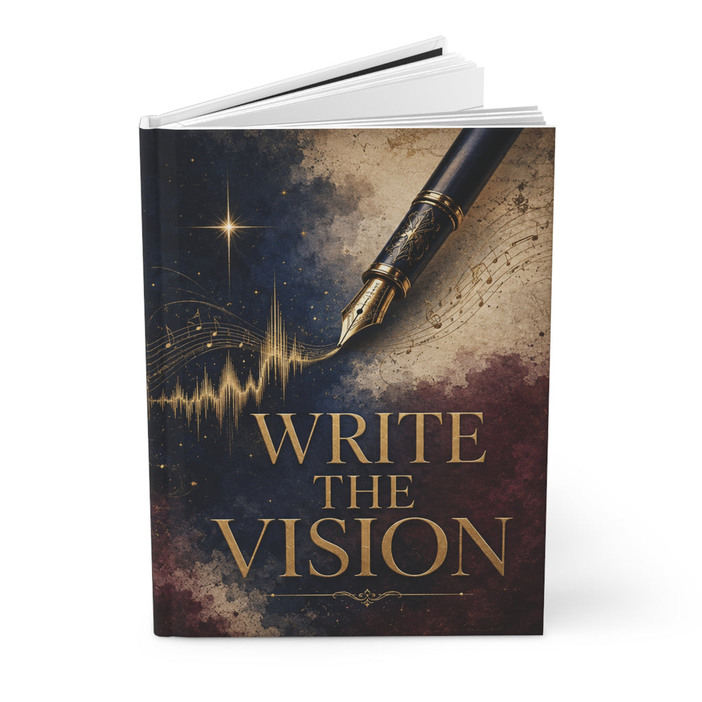 Write the Vision Hardcover Journal Notebook for Goal Setting & Devotional Writing