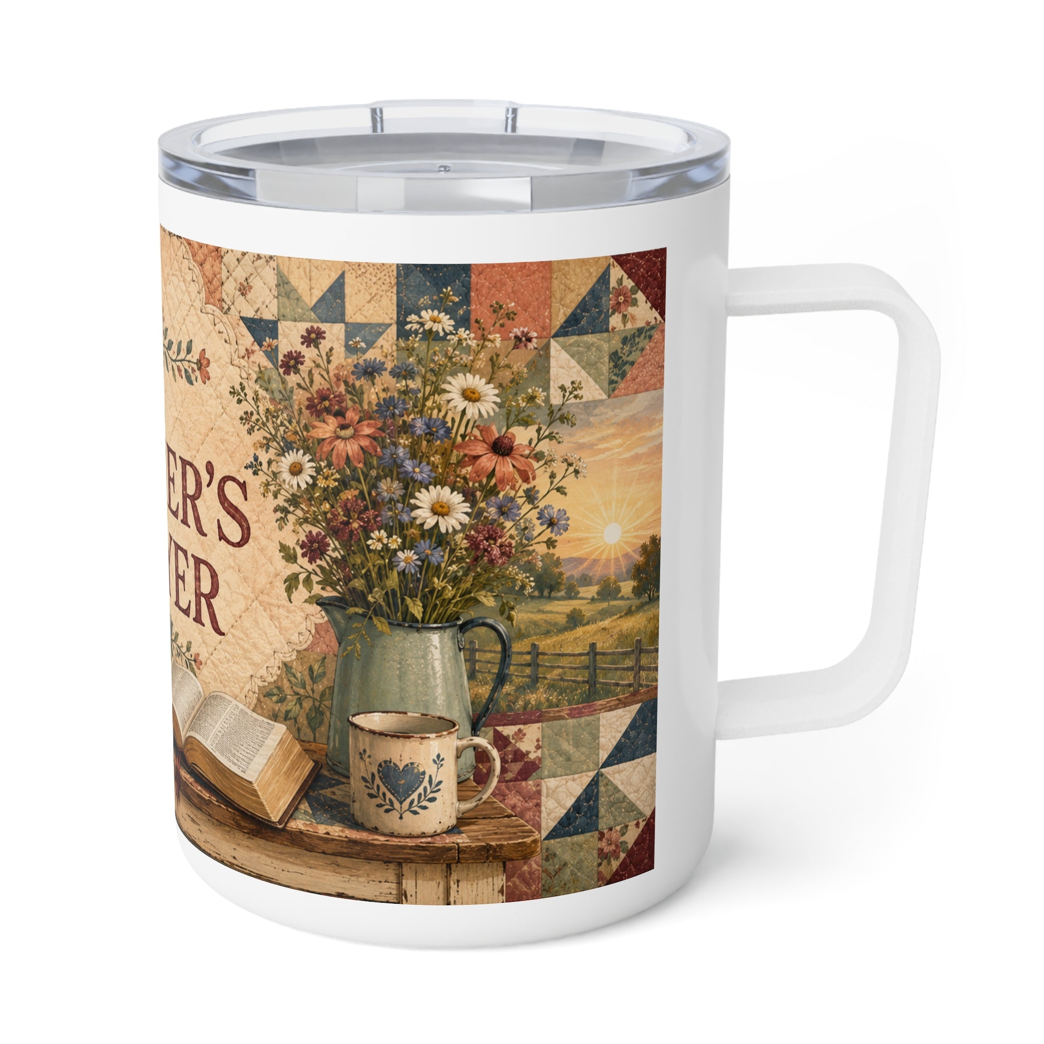 A Mother's Prayer 10oz Insulated Coffee Mug Travel Tumbler