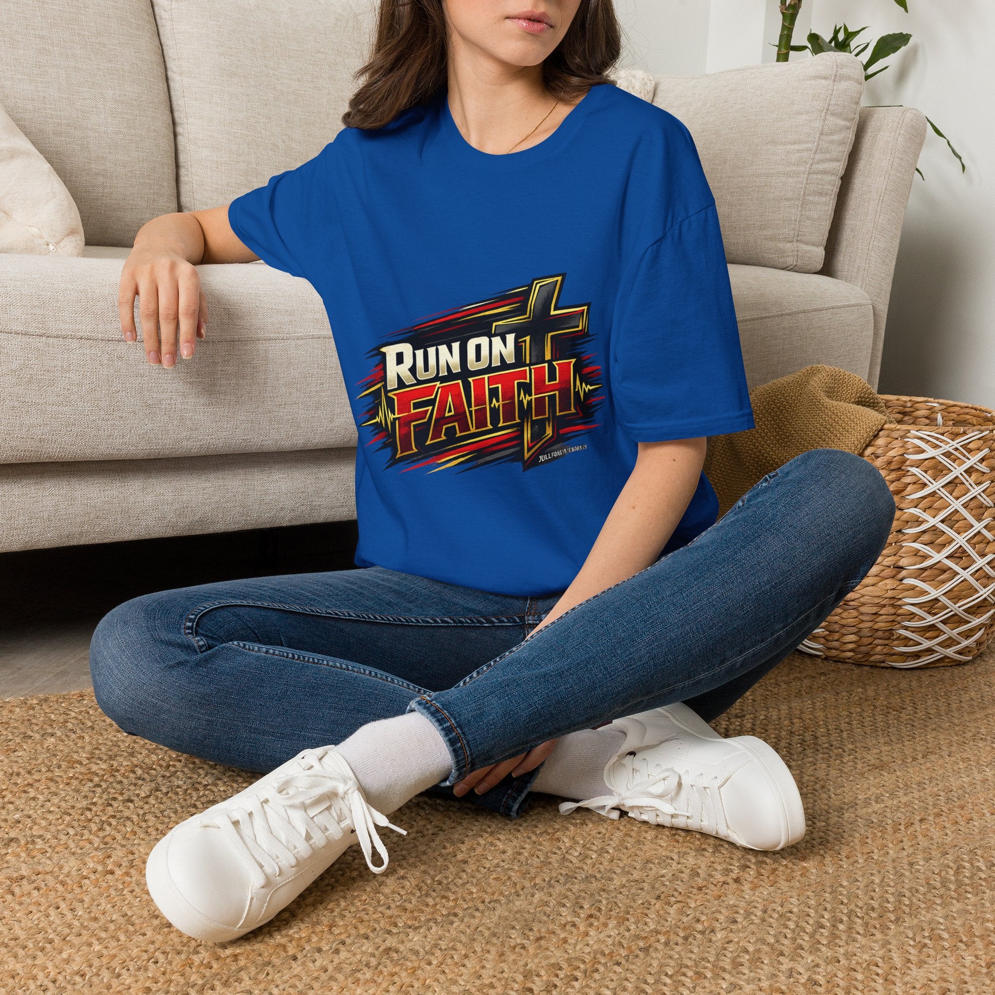 Run on Faith Softstyle T-Shirt
