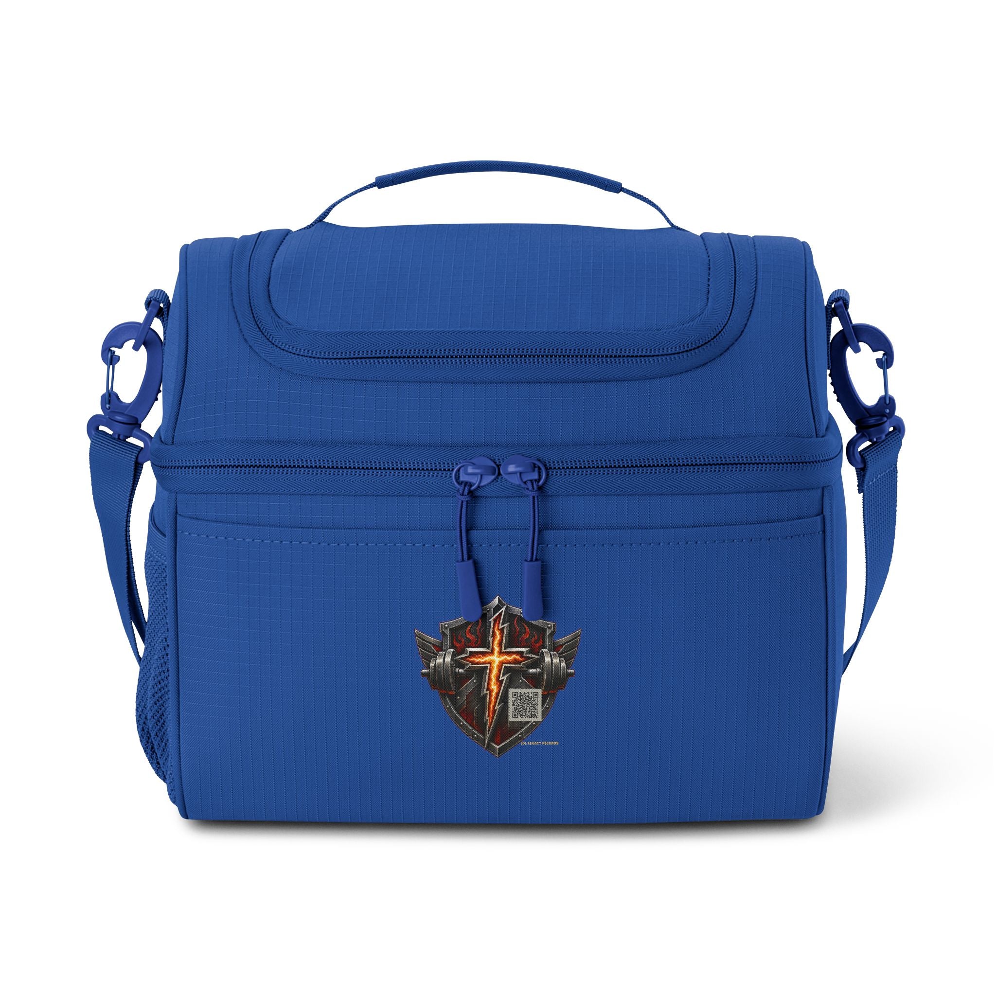 Insulated Cooler Bag — Medieval Shield & Flaming Cross Design
