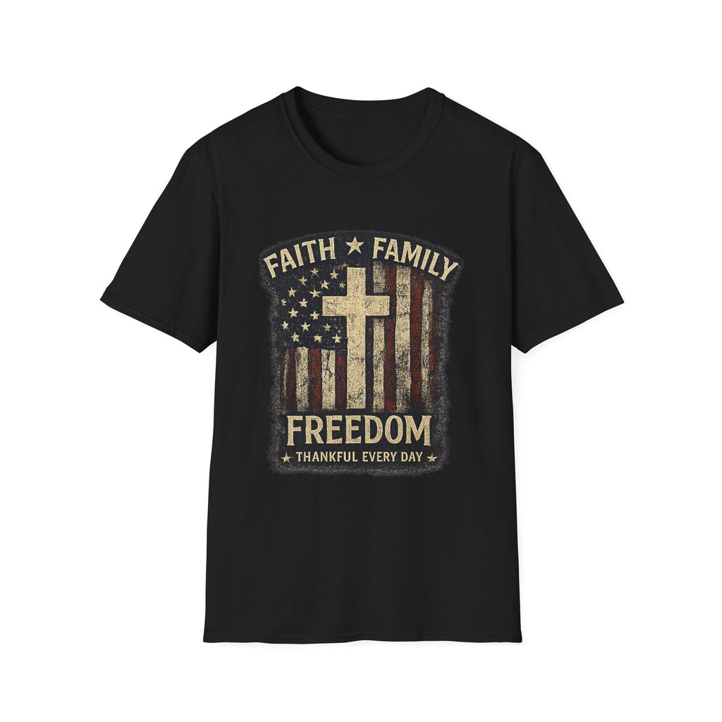 Faith Family Freedom T-Shirt