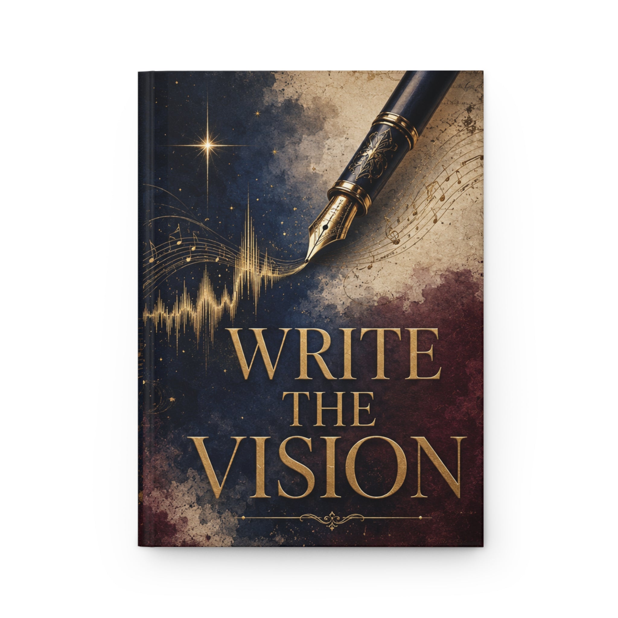 Write the Vision Hardcover Journal Notebook for Goal Setting & Devotional Writing