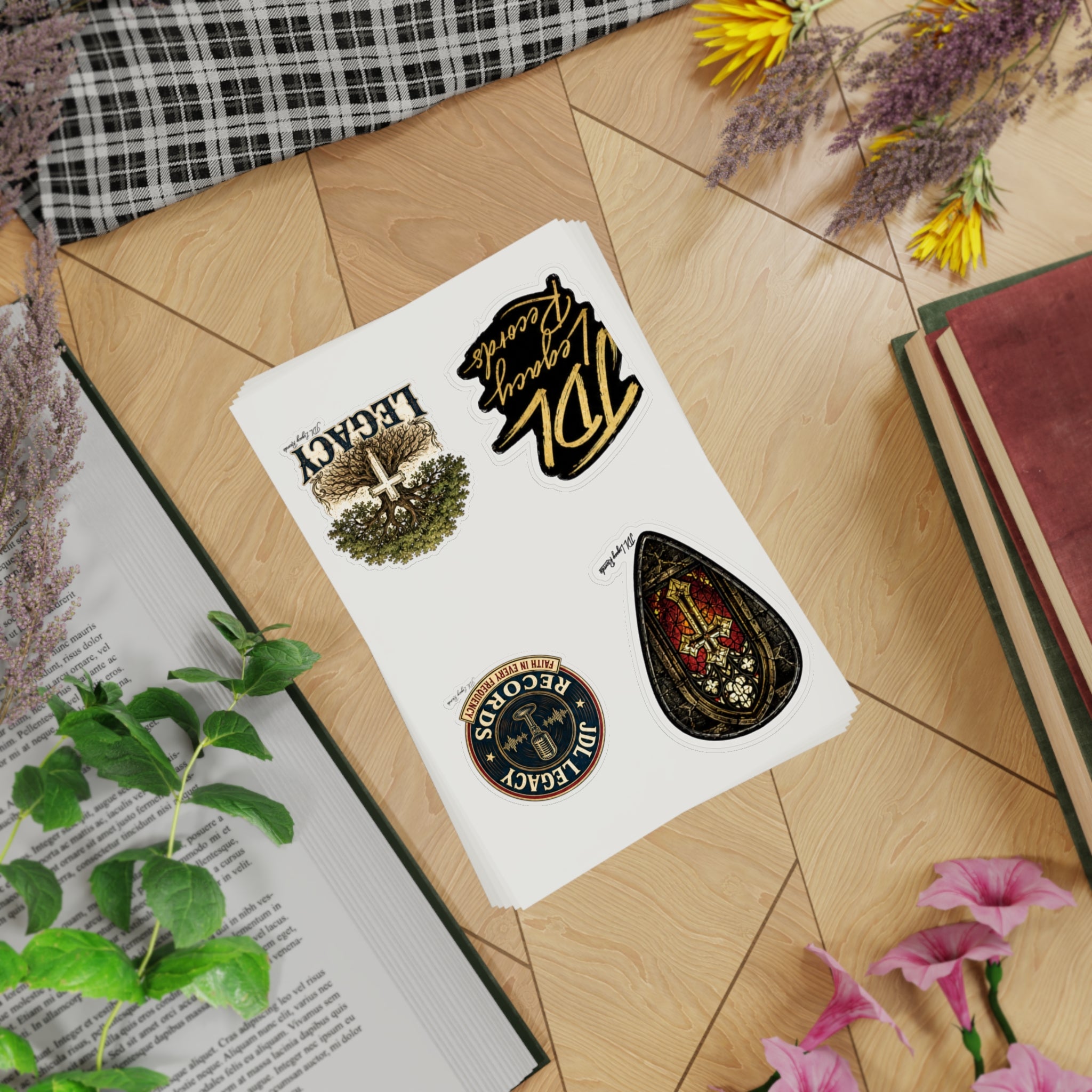 JDL Legacy Records Collector Sticker Pack