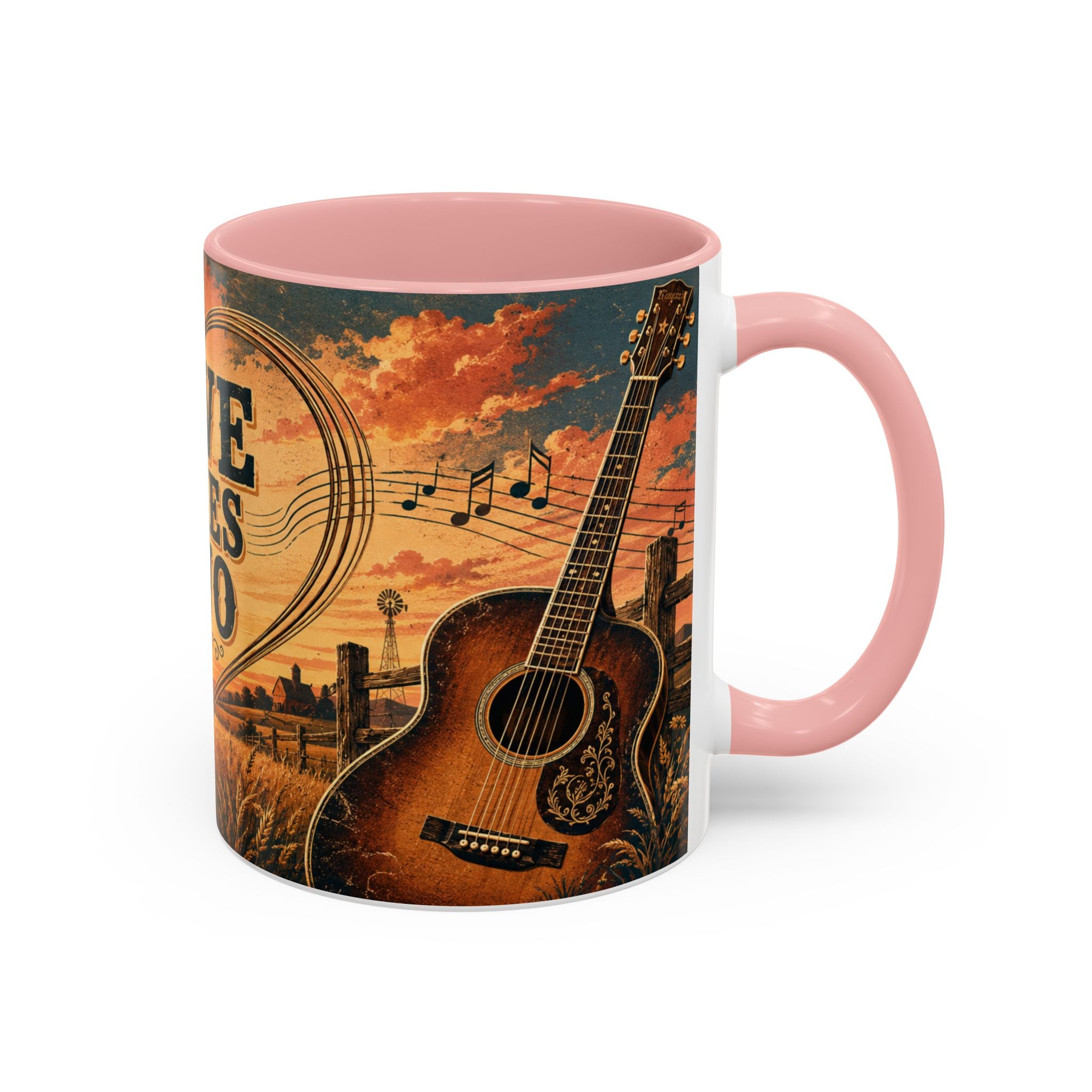 Love Takes Two Accent Coffee Mug Tea & Coffee Cup (11/15oz)