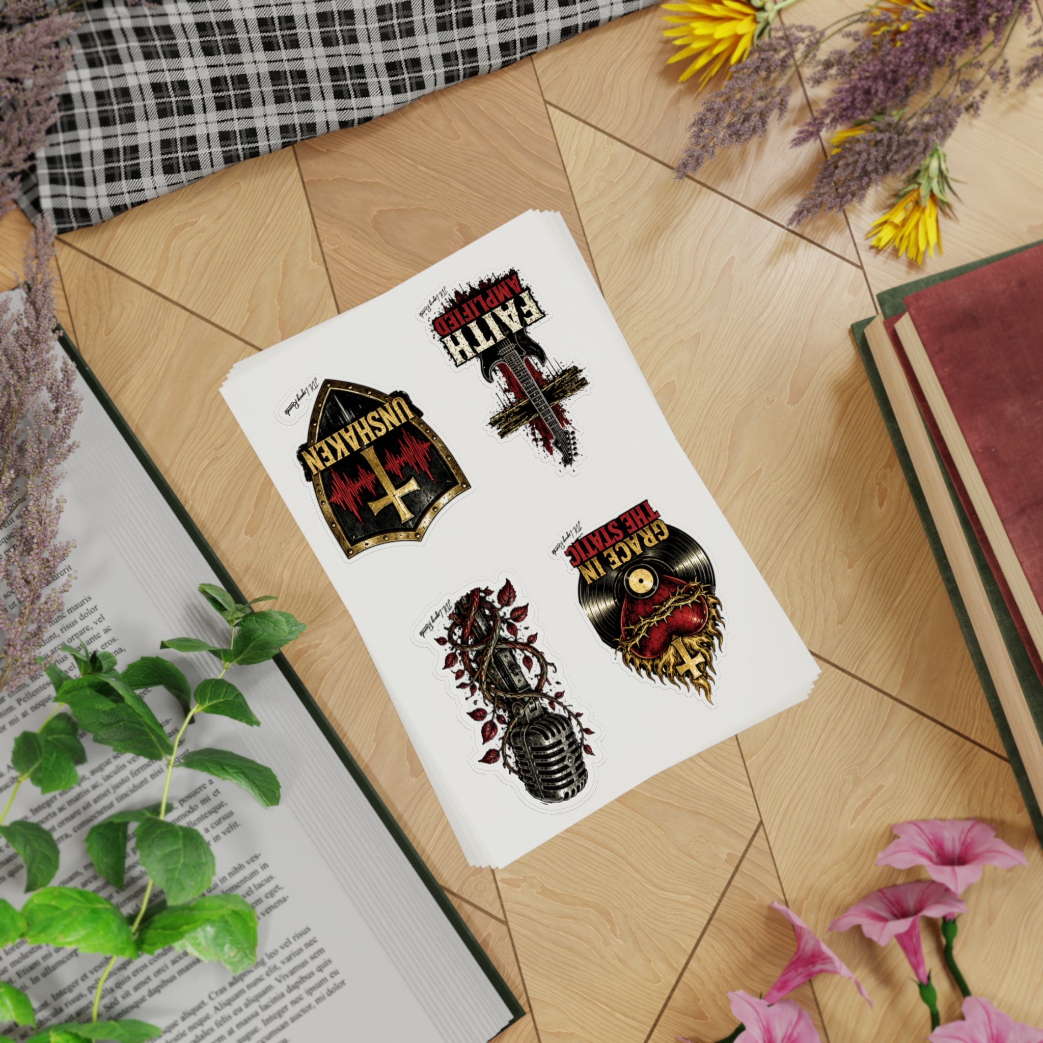 Faith Amplified Sticker Pack