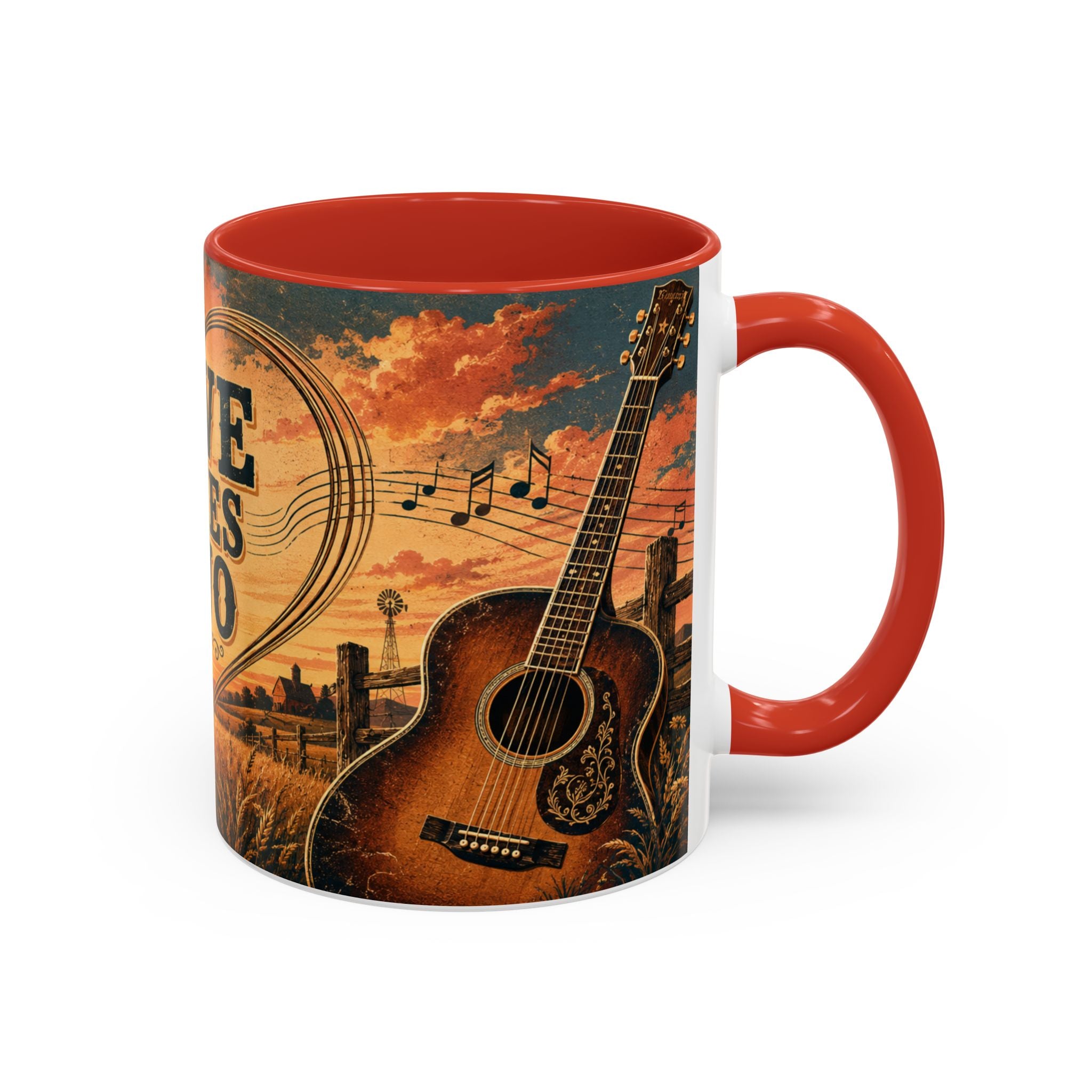 Love Takes Two Accent Coffee Mug Tea & Coffee Cup (11/15oz)