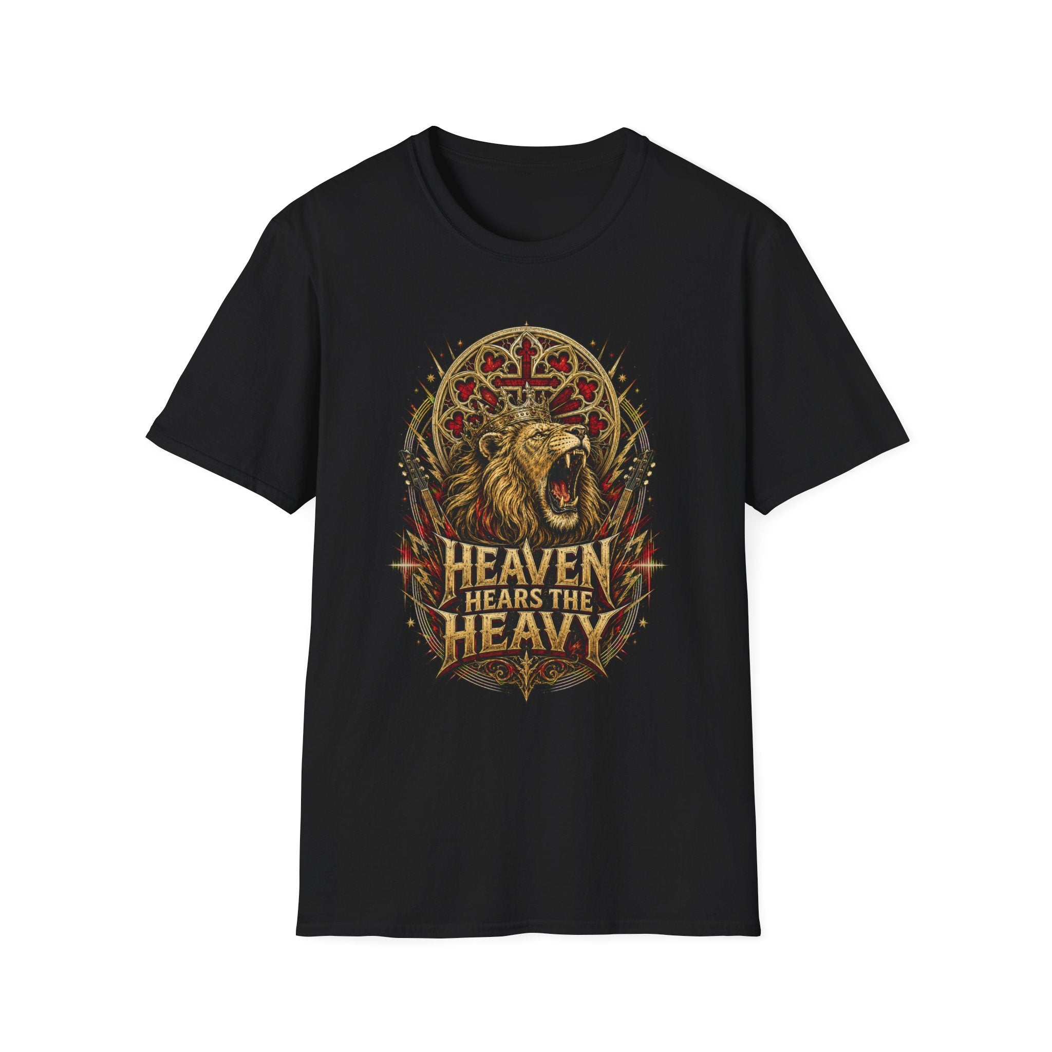 Heaven Hears the Heavy Jersey T-Shirt