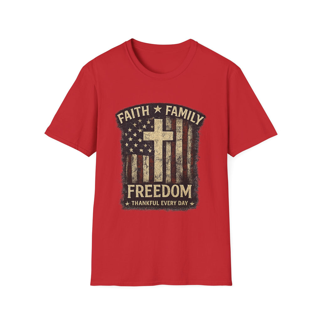 Faith Family Freedom T-Shirt