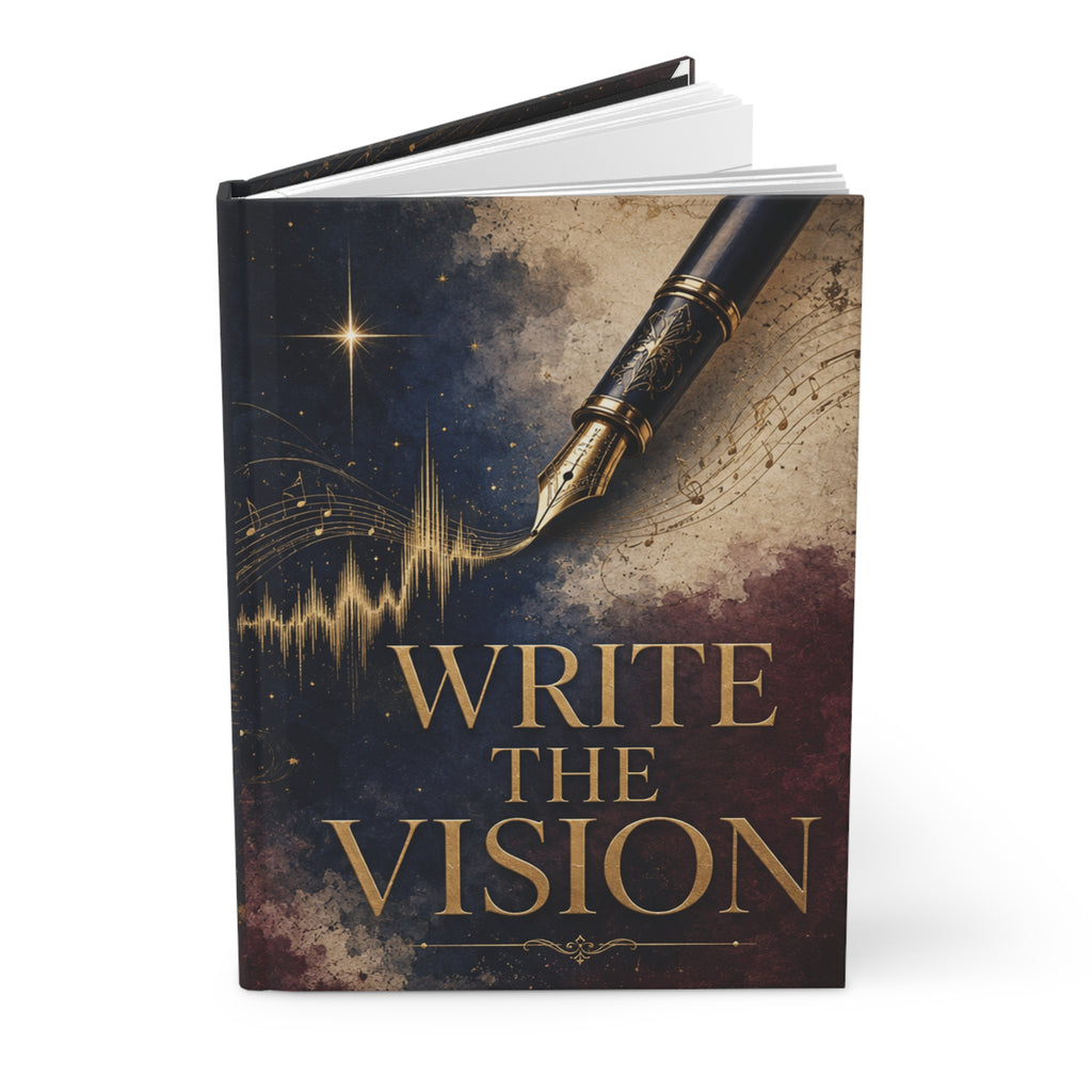 Write the Vision Hardcover Journal Notebook for Goal Setting & Devotional Writing