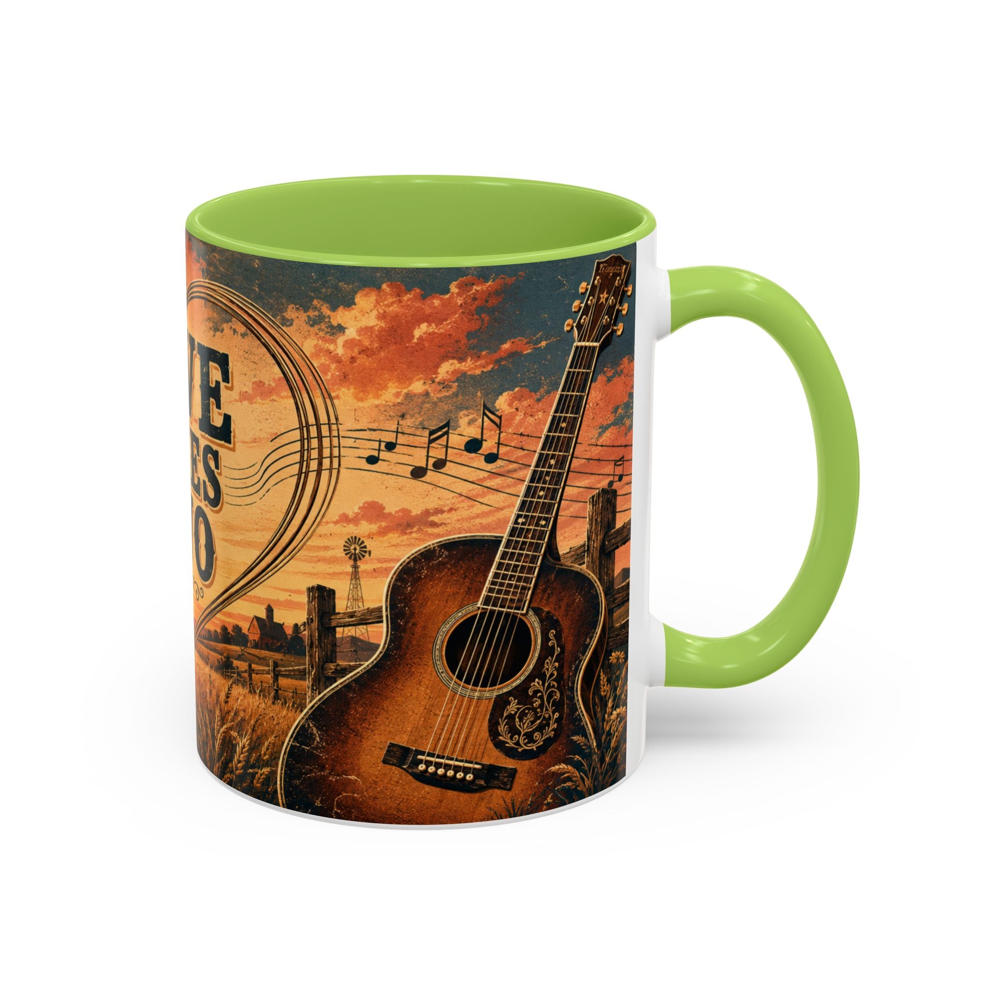 Love Takes Two Accent Coffee Mug Tea & Coffee Cup (11/15oz)