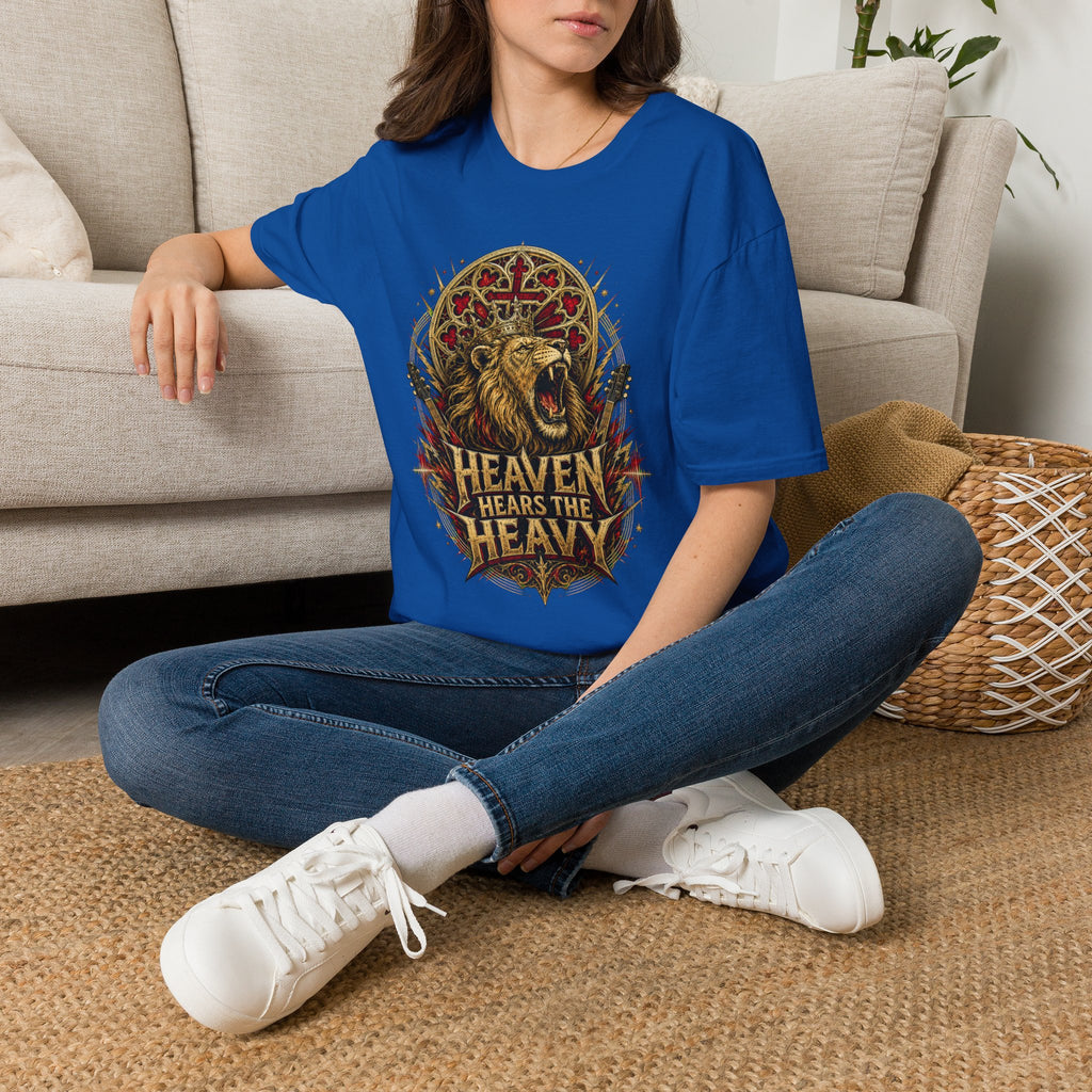 Heaven Hears the Heavy Jersey T-Shirt