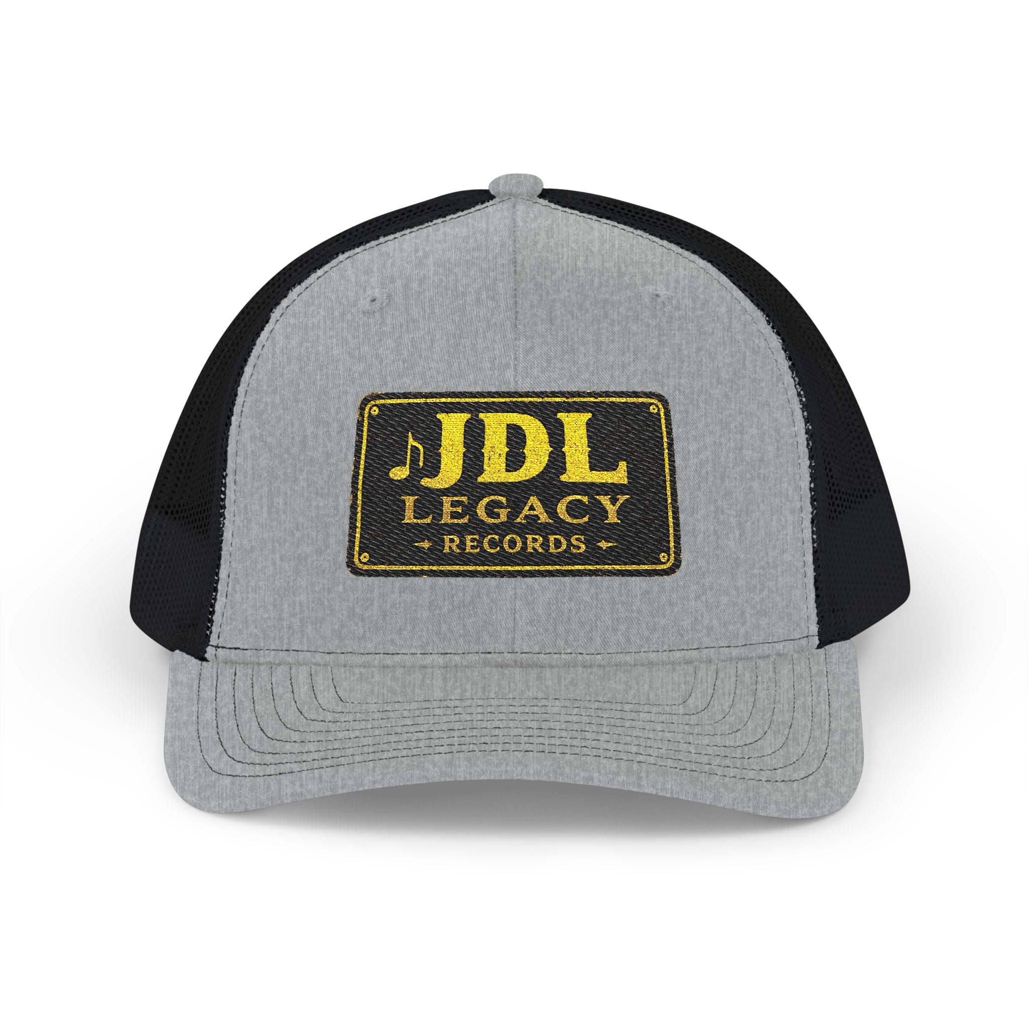 JDL Legacy Records Trucker Cap — Vintage Gold Logo Snapback