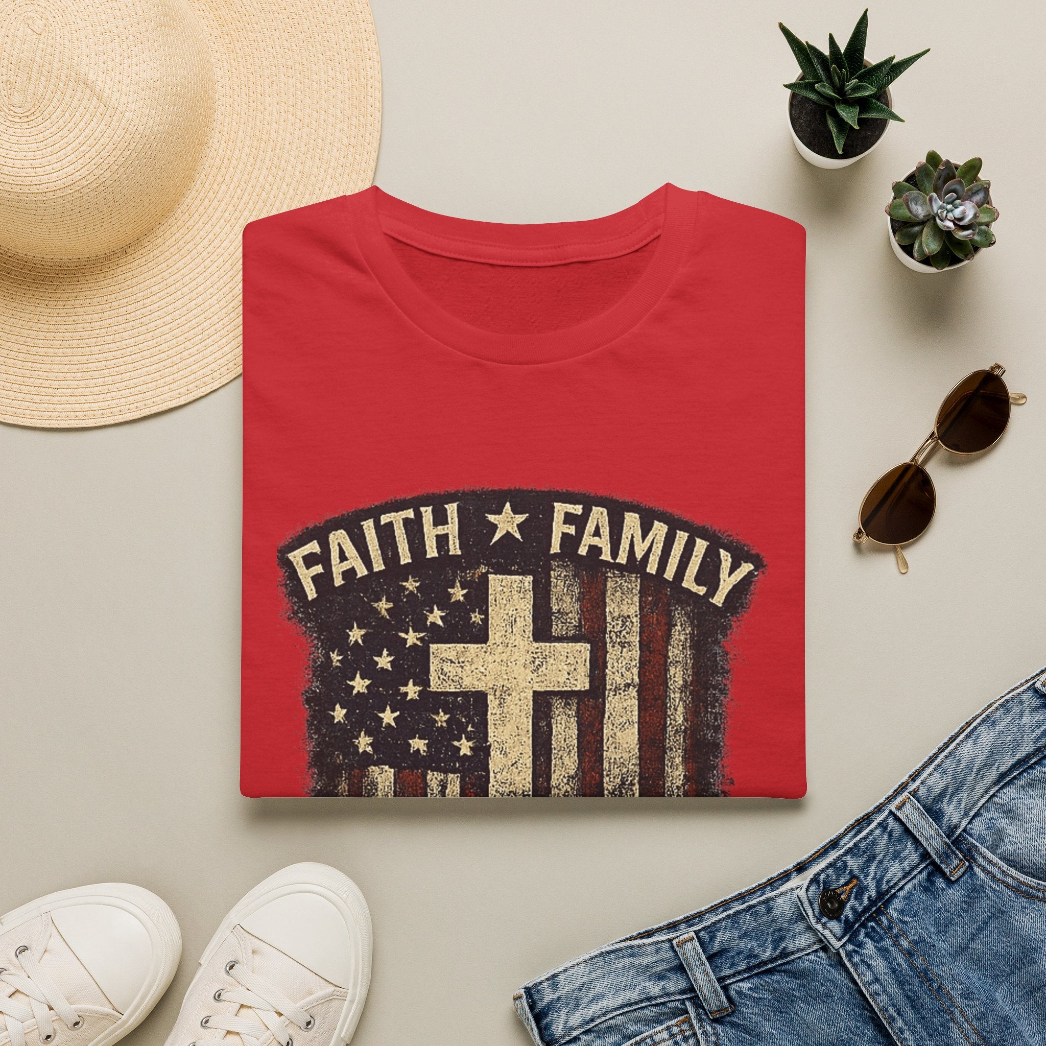 Faith Family Freedom T-Shirt