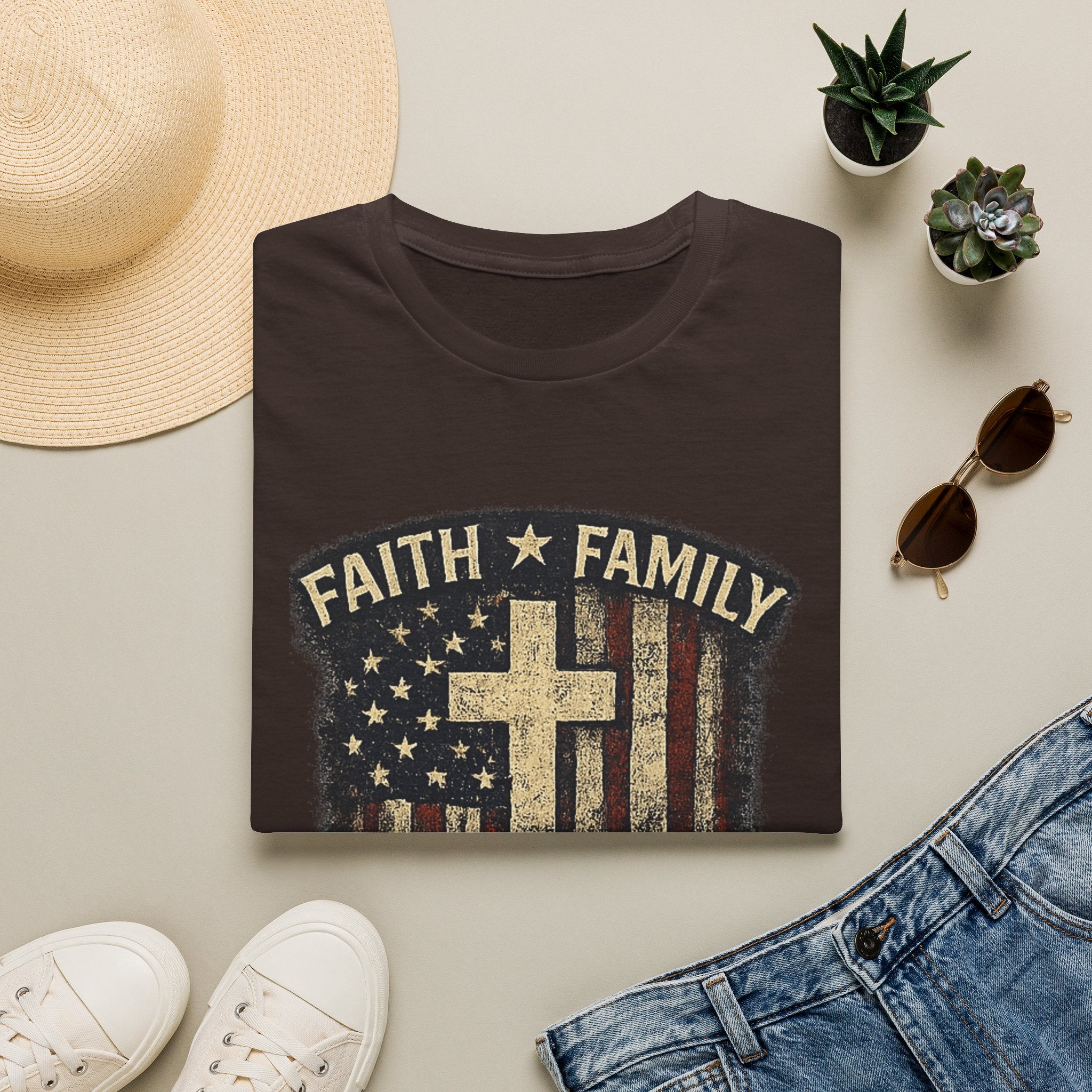 Faith Family Freedom T-Shirt