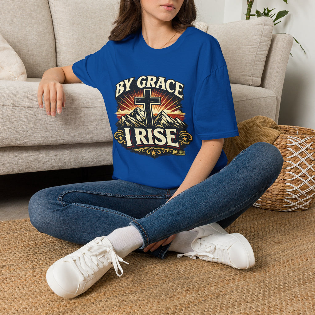 By Grace I Rise Softstyle T-Shirt