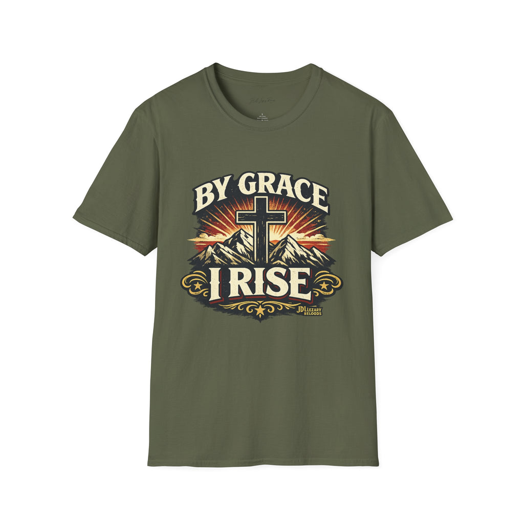 By Grace I Rise Softstyle T-Shirt