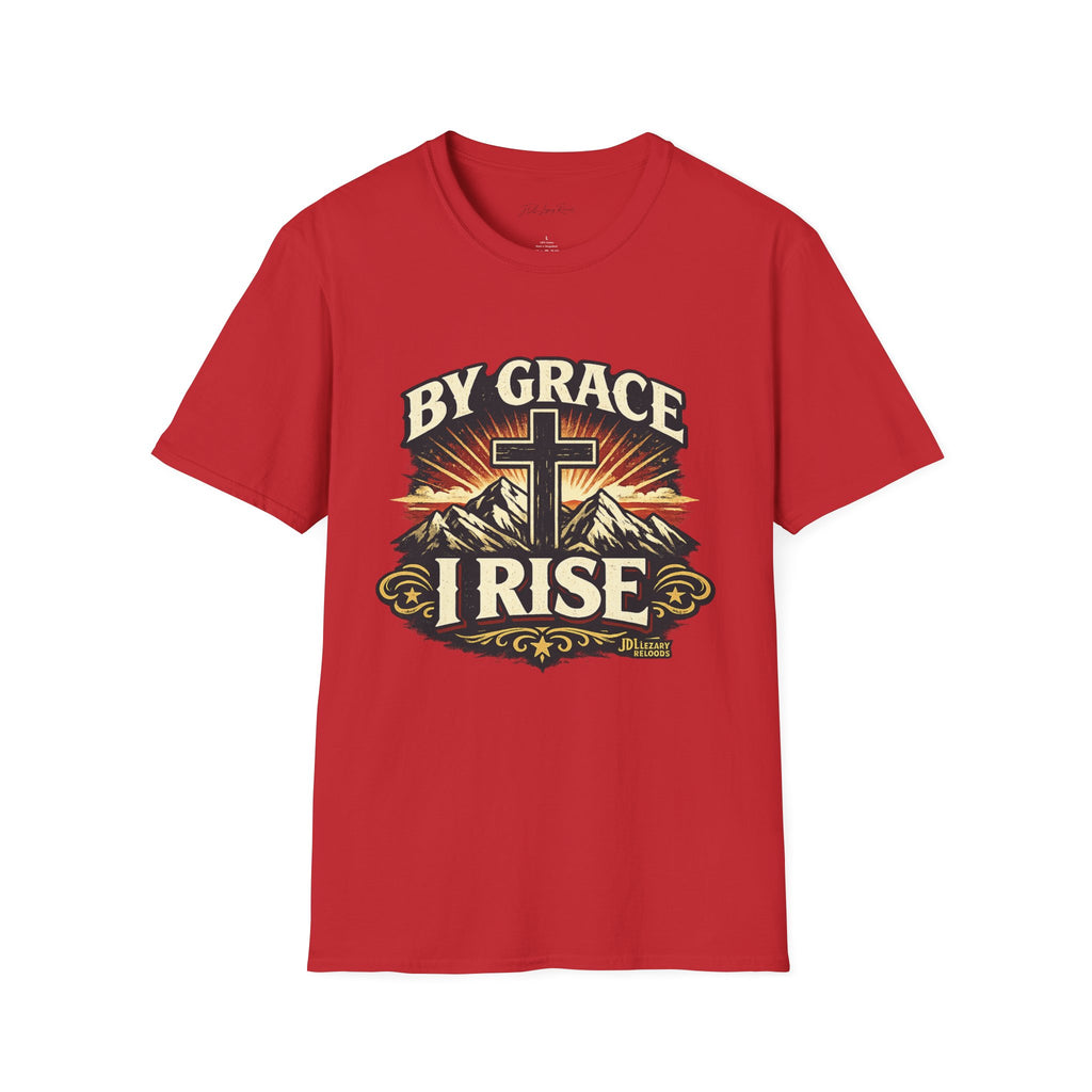 By Grace I Rise Softstyle T-Shirt