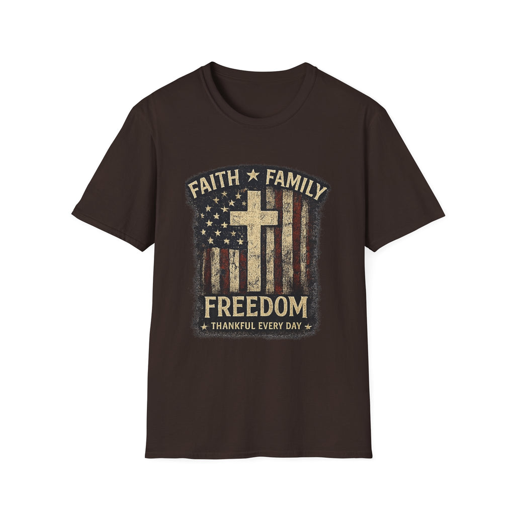 Faith Family Freedom T-Shirt