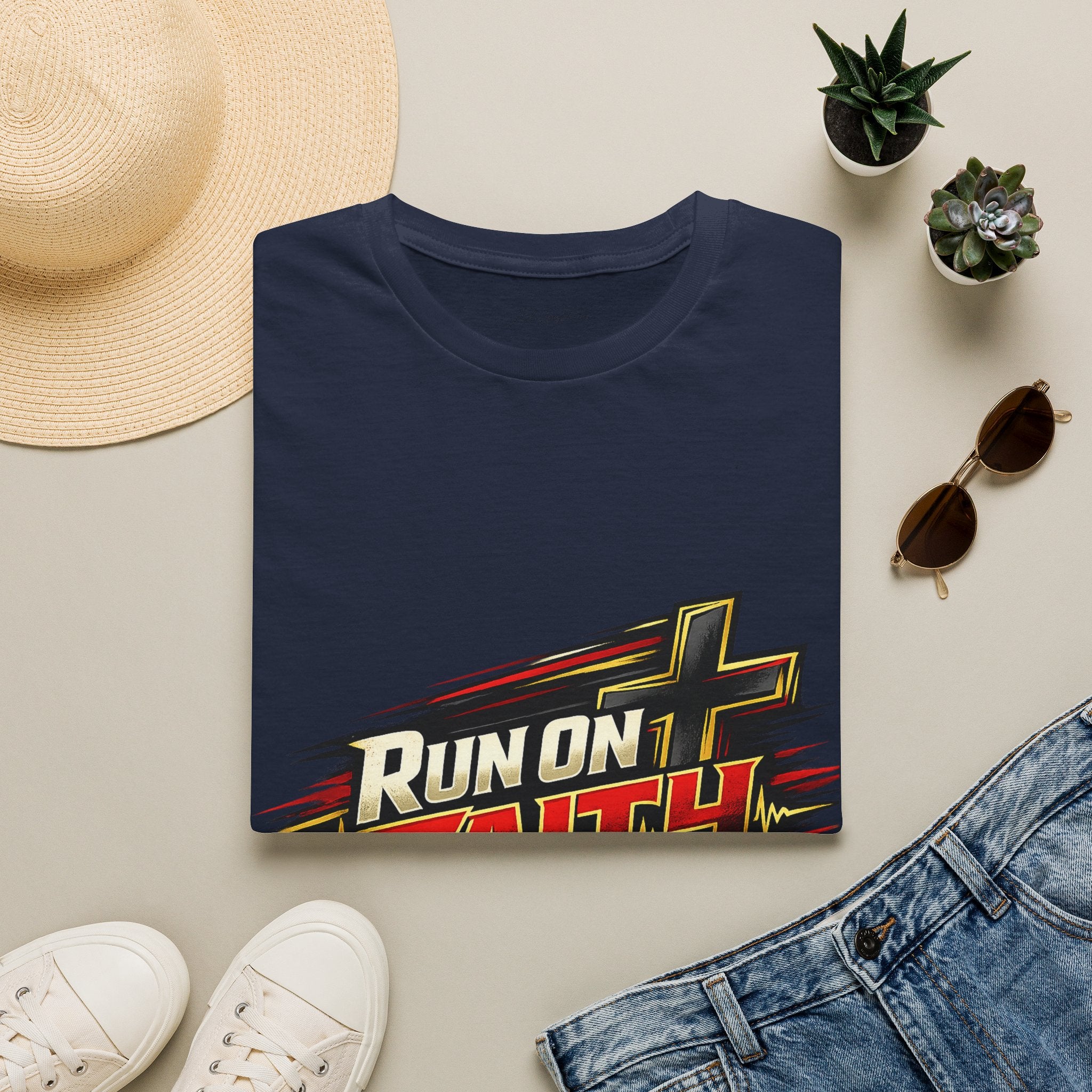 Run on Faith Softstyle T-Shirt