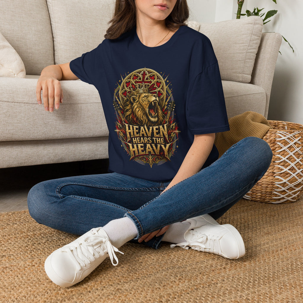 Heaven Hears the Heavy Jersey T-Shirt