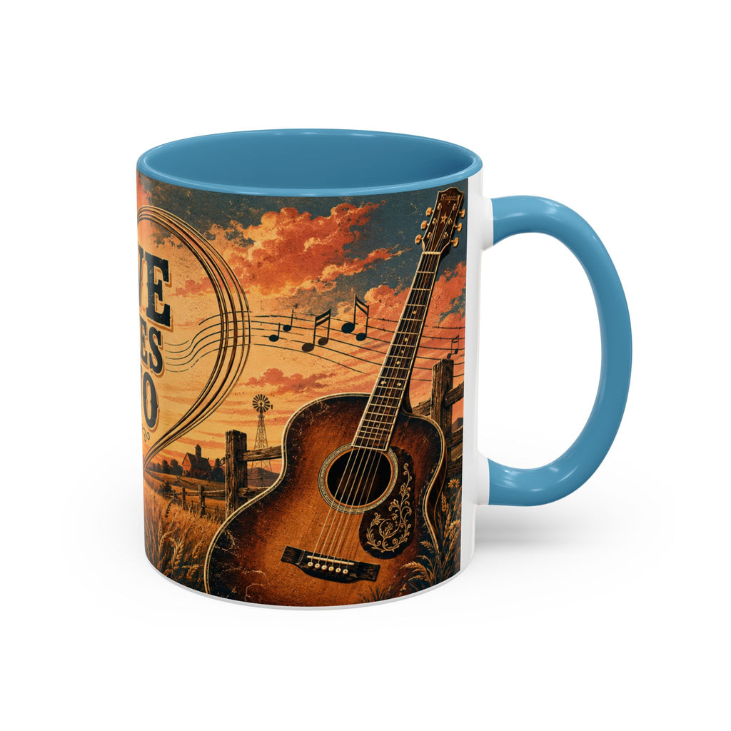 Love Takes Two Accent Coffee Mug Tea & Coffee Cup (11/15oz)